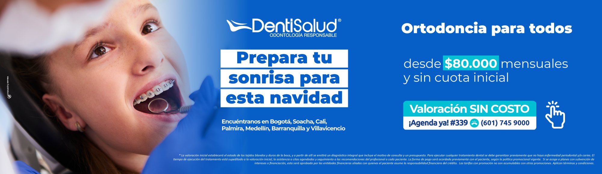Prepara tu sonrisa para esta navidad e inicia tu ortodoncia con DentiSalud