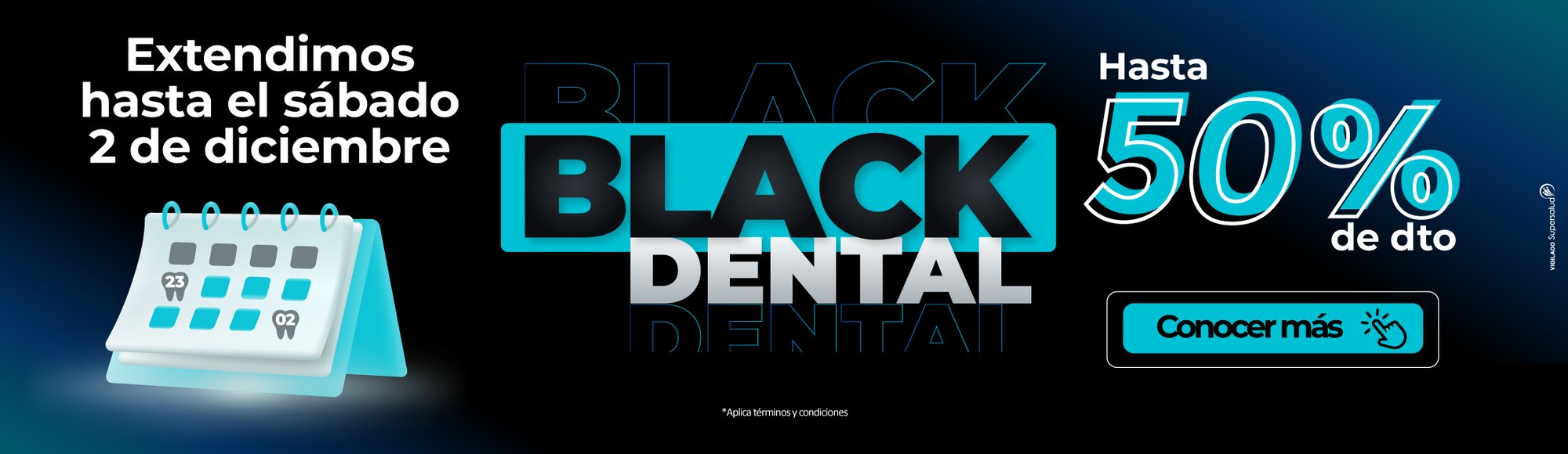 Inicia tu tratamiento y aprovecha las ofertas de este Black Friday Con DentiSalud