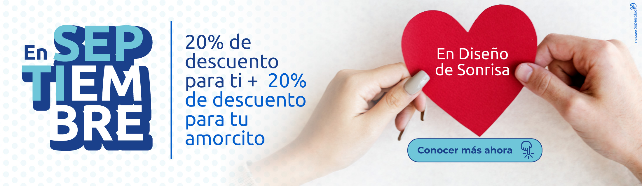 Agenda tu Diseño de sonrisa Ahora con DentiSalud