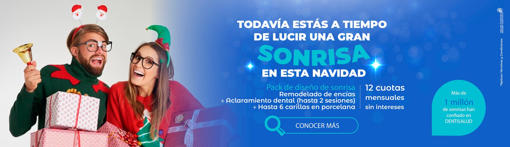 Inicia tu tratamiento de Diseño de Sonrisa para esta Navidad